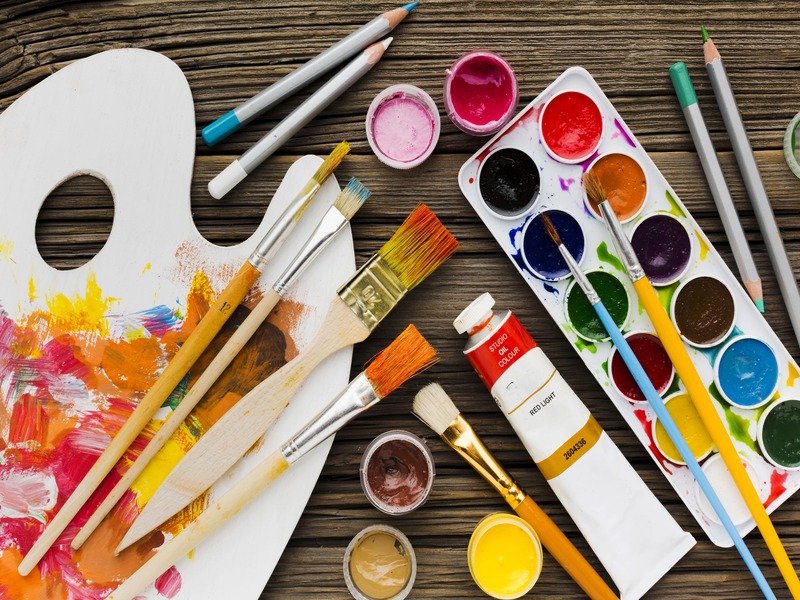 Art Supplies for Beginners & Professionals